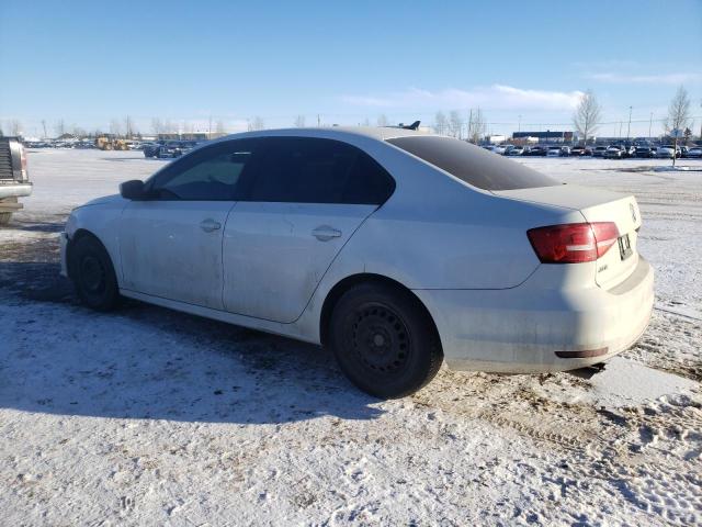 3VW2K7AJ6FM280349 - 2015 VOLKSWAGEN JETTA BASE WHITE photo 2