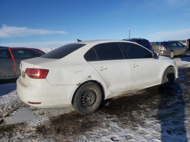 3VW2K7AJ6FM280349 - 2015 VOLKSWAGEN JETTA BASE WHITE photo 3
