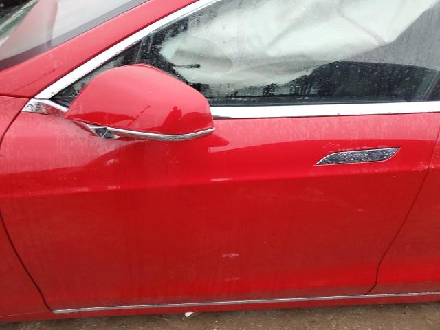 5YJSA1E47LF407889 - 2020 TESLA MODEL S წითელი ფოტო 7