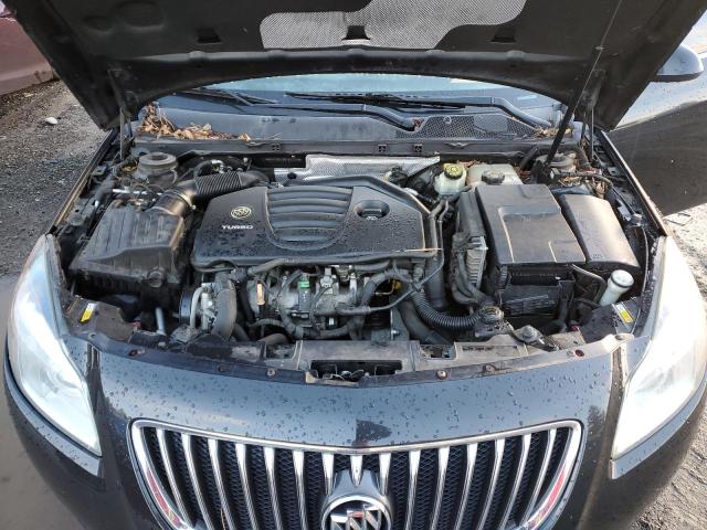 W04G15GV8B1083386 - 2011 BUICK REGAL CXL BLACK photo 11