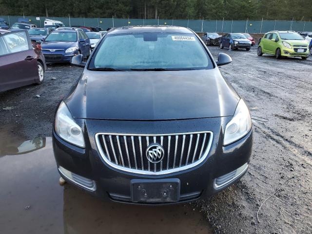 W04G15GV8B1083386 - 2011 BUICK REGAL CXL BLACK photo 5