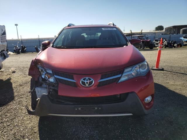 JTMRFREV6FD096670 - 2015 TOYOTA RAV4 XLE RED photo 5