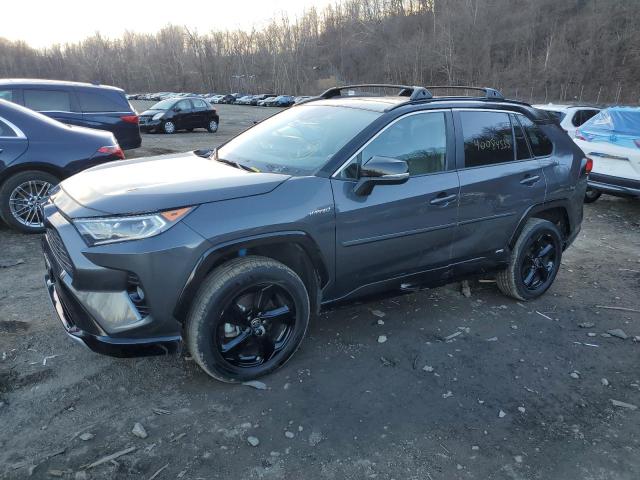 2T3E6RFVXMW020253 - 2021 TOYOTA RAV4 XSE GRAY photo 1