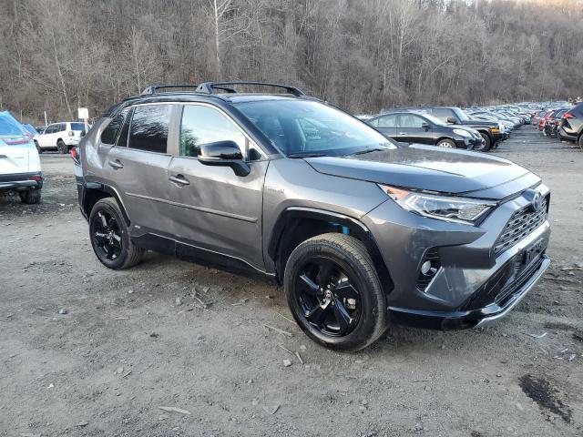 2T3E6RFVXMW020253 - 2021 TOYOTA RAV4 XSE GRAY photo 4