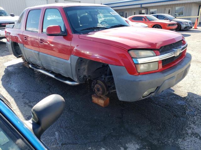 3GNEC13T22G217824 - 2002 CHEVROLET AVALANCHE C1500 RED photo 4