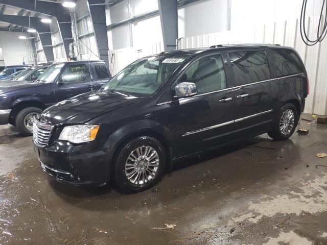 2A4RR6DG1BR666987 - 2011 CHRYSLER TOWN & COU LIMITED BLACK photo 1