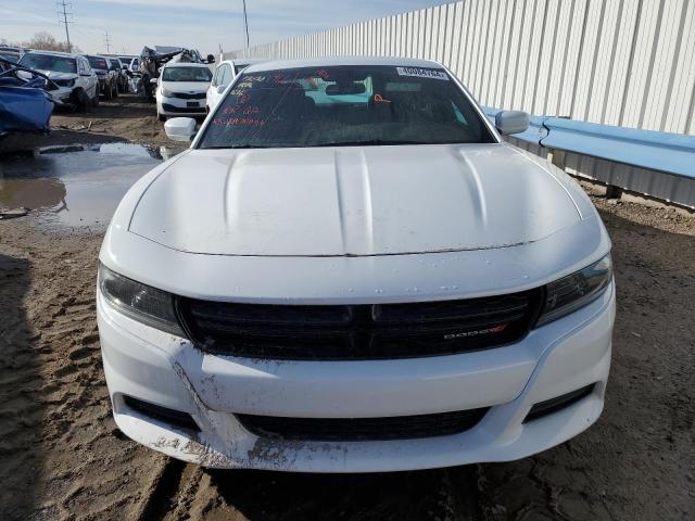 2C3CDXBGXNH144943 - 2022 DODGE CHARGER SXT WHITE photo 5