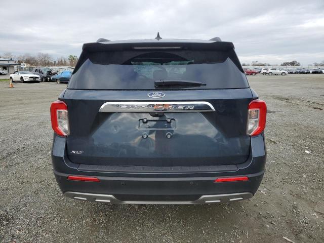 1FMSK7DH7PGB86418 - 2023 FORD EXPLORER XLT BLUE photo 6