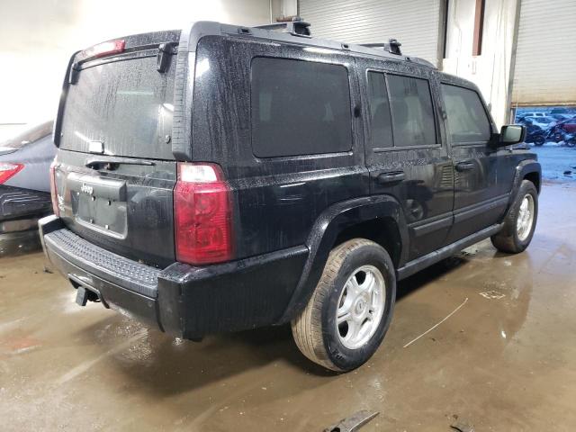 1J8HG48N46C228640 - 2006 JEEP COMMANDER BLACK photo 3