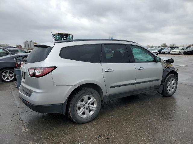 1GNKRFED5GJ221330 - 2016 CHEVROLET TRAVERSE LS SILVER photo 3