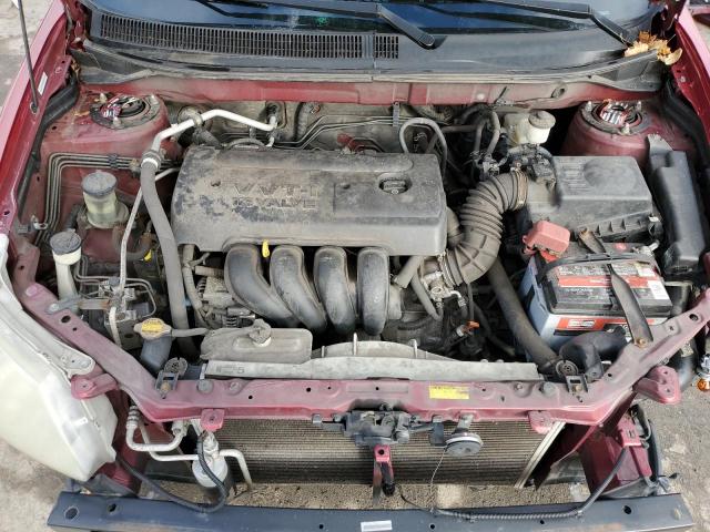 5Y2SL65806Z419939 - 2006 PONTIAC VIBE RED photo 11