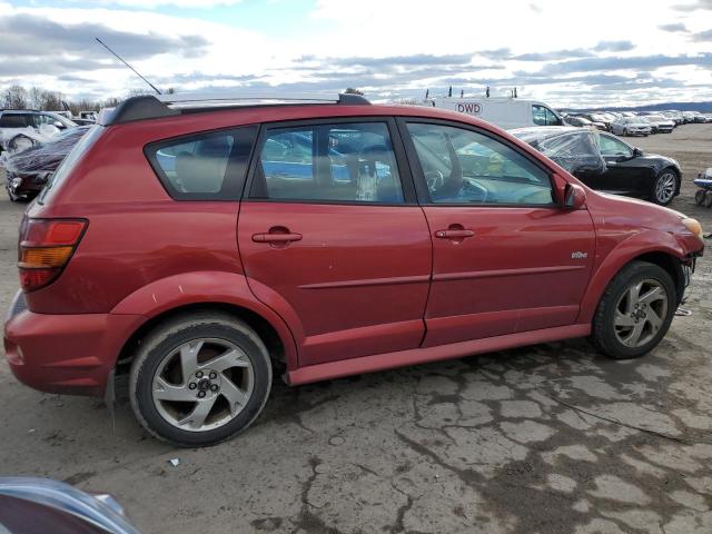 5Y2SL65806Z419939 - 2006 PONTIAC VIBE RED photo 3