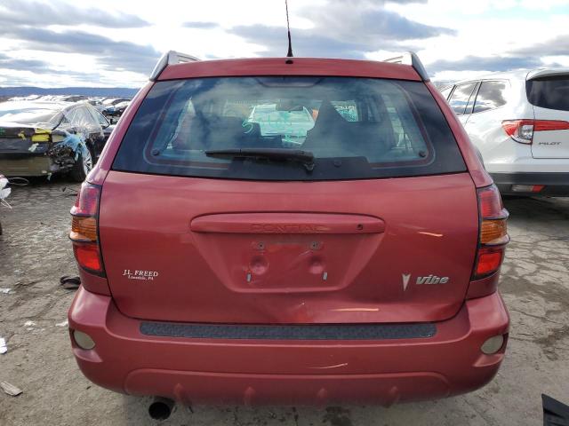 5Y2SL65806Z419939 - 2006 PONTIAC VIBE RED photo 6