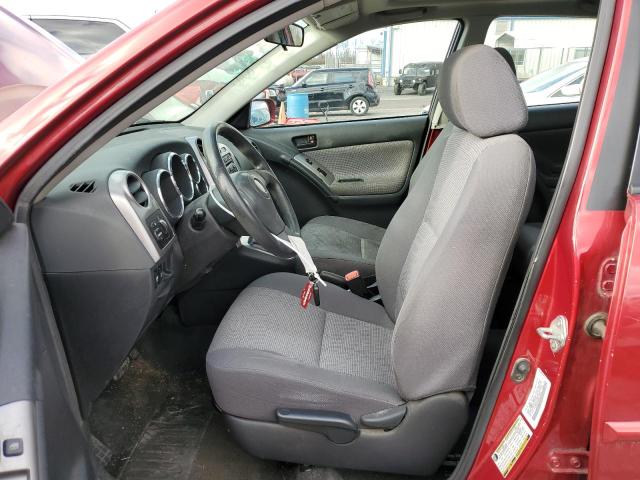 5Y2SL65806Z419939 - 2006 PONTIAC VIBE RED photo 7