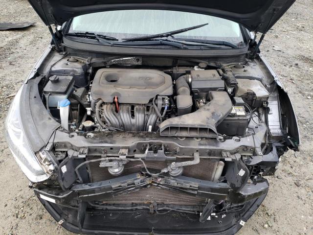 5NPE24AF4KH756057 - 2019 HYUNDAI SONATA SE GRAY photo 11