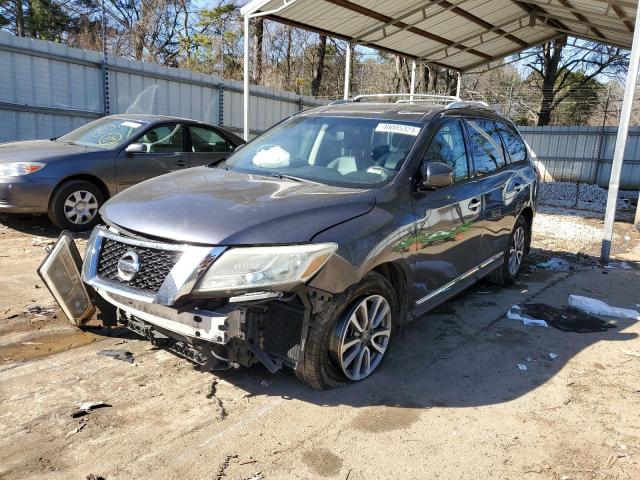 5N1AR2MN4DC647528 - 2013 NISSAN PATHFINDER S CHARCOAL photo 1