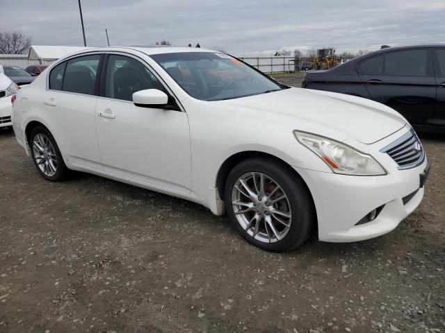 JN1CV6AR1CM676021 - 2012 INFINITI G37 WHITE photo 4