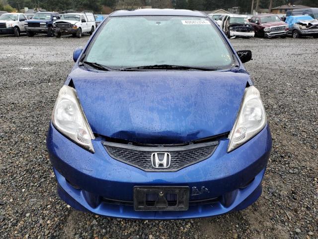 JHMGE8H40AC024934 - 2010 HONDA FIT SPORT BLUE photo 5