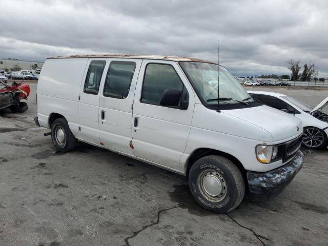 1FTRE14212HA70623 - 2002 FORD ECONOLINE E150 VAN WHITE photo 4