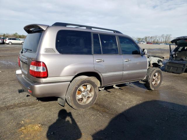 JTEHT05J862083858 - 2006 TOYOTA LAND CRUIS SILVER photo 3