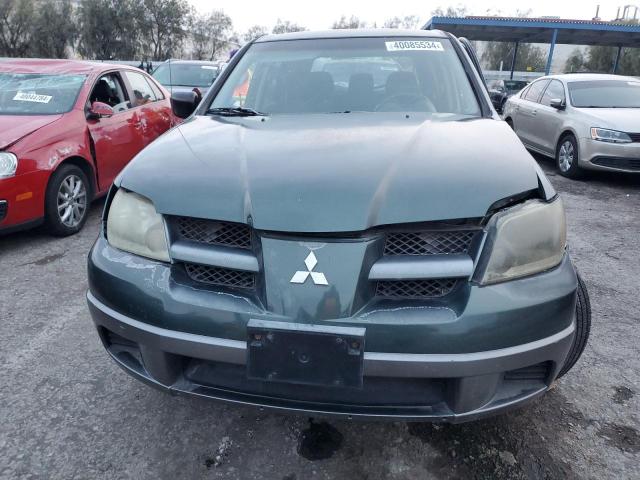 JA4LX31FX4U047994 - 2004 MITSUBISHI OUTLANDER LS GREEN photo 5