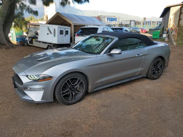 1FATP8UH8L5134243 - 2020 FORD MUSTANG SILVER photo 1