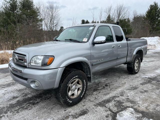 5TBBT44104S447336 - 2004 TOYOTA TUNDRA ACCESS CAB SR5 SILVER photo 2