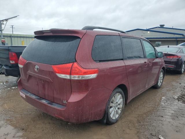 5TDJK3DC6BS021567 - 2011 TOYOTA SIENNA LE BURGUNDY photo 3