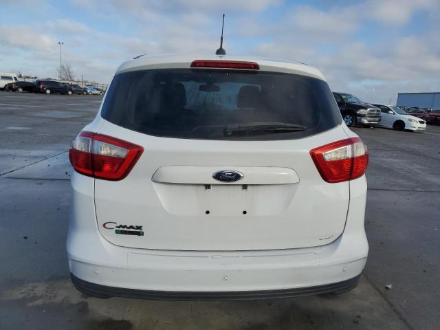 1FADP5CU8DL548122 - 2013 FORD C-MAX PREMIUM WHITE photo 6