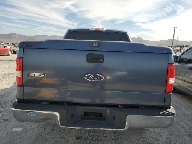 1FTRW12W15FA76862 - 2005 FORD F150 SUPERCREW BLUE photo 6