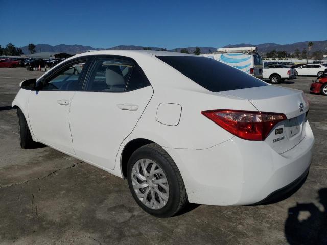 2T1BURHE6KC215487 - 2019 TOYOTA COROLLA L WHITE photo 2