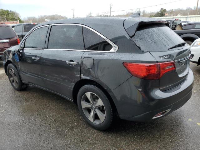 5FRYD3H24FB011770 - 2015 ACURA MDX CHARCOAL photo 2