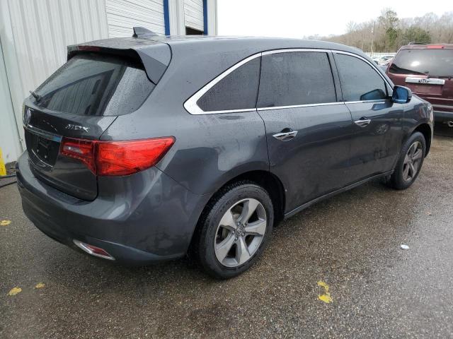 5FRYD3H24FB011770 - 2015 ACURA MDX CHARCOAL photo 3