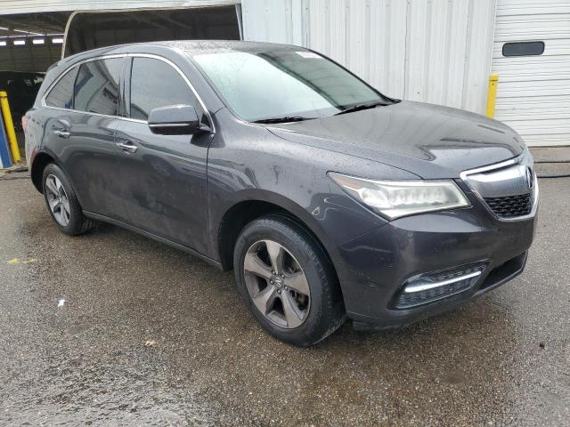 5FRYD3H24FB011770 - 2015 ACURA MDX CHARCOAL photo 4