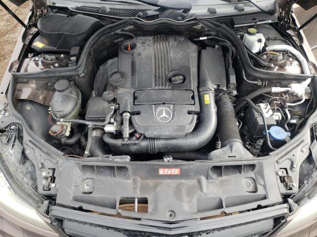 WDDGF4HB2DA795360 - 2013 MERCEDES-BENZ C 250 BROWN photo 11