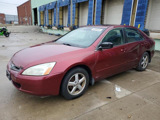 1HGCM56795A094756 - 2005 HONDA ACCORD EX MAROON photo 1