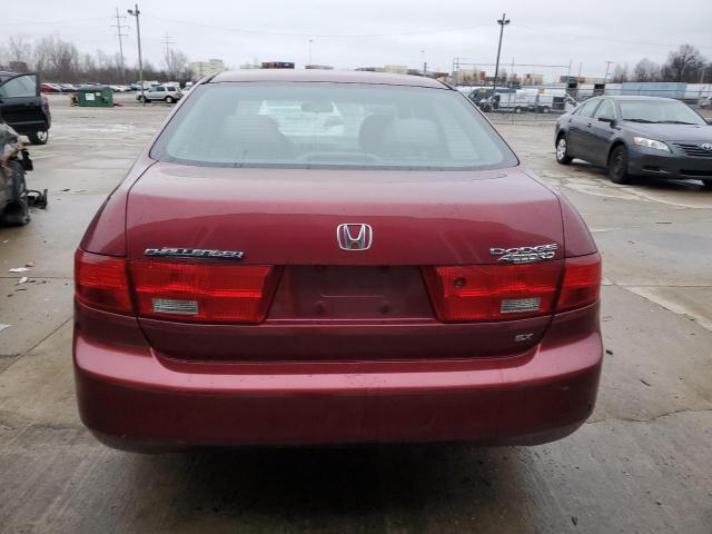 1HGCM56795A094756 - 2005 HONDA ACCORD EX MAROON photo 6