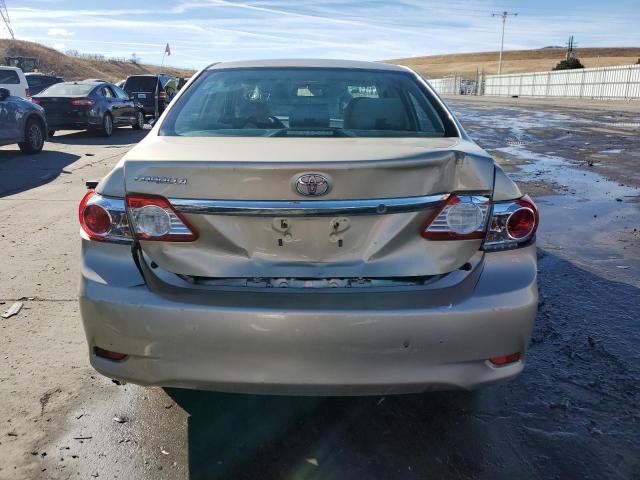 5YFBU4EE2CP020432 - 2012 TOYOTA COROLLA BASE GOLD photo 6