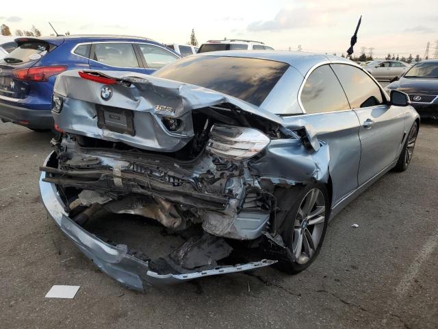 WBA3V7C55EP770544 - 2014 BMW 4 SERIES I SULEV BLUE photo 3