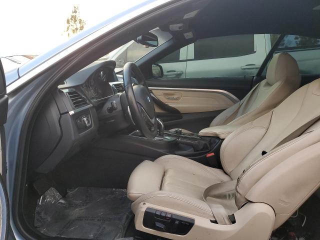 WBA3V7C55EP770544 - 2014 BMW 4 SERIES I SULEV BLUE photo 7