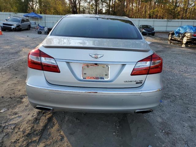 KMHGC4DH6DU242749 - 2013 HYUNDAI GENESIS 5.0L SILVER photo 6