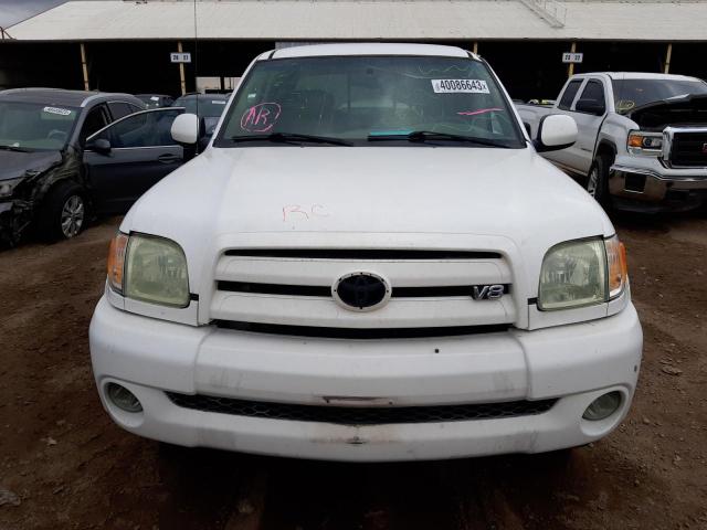 5TBRT38183S435467 - 2003 TOYOTA TUNDRA ACCESS CAB LIMITED WHITE photo 5