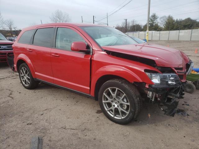 3C4PDDEG4KT784639 - 2019 DODGE JOURNEY GT RED photo 4