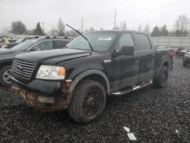 1FTPW145X5FB03598 - 2005 FORD F150 SUPERCREW BLACK photo 1