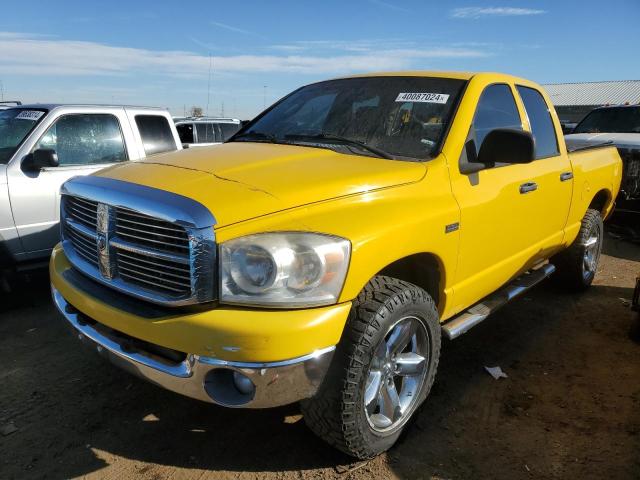 1D7HU18248S502731 - 2008 DODGE RAM 1500 ST YELLOW photo 1