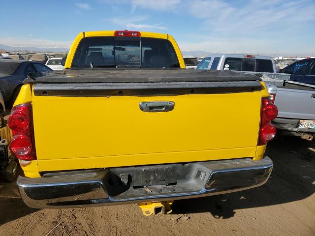 1D7HU18248S502731 - 2008 DODGE RAM 1500 ST YELLOW photo 6