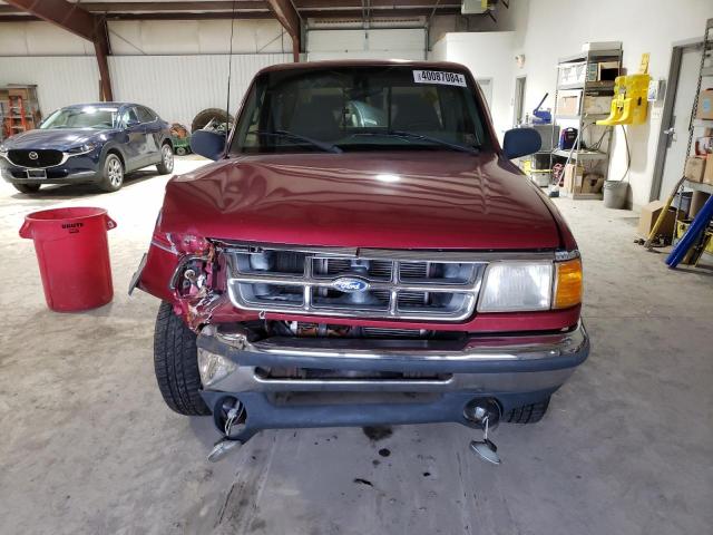 1FTCR15X5RTA63511 - 1994 FORD RANGER SUPER CAB RED photo 5