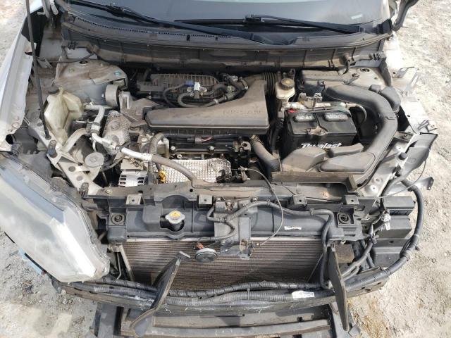 5N1AT2MT4GC833610 - 2016 NISSAN ROGUE S SILVER photo 12