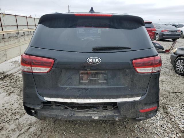 5XYPK4A11GG046867 - 2016 KIA SORENTO SX BLACK photo 6