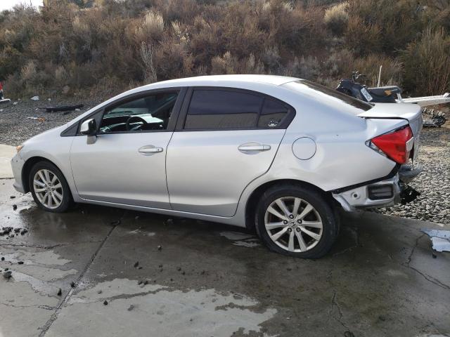 19XFB2F88CE319154 - 2012 HONDA CIVIC EX SILVER photo 2